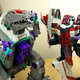 Giant Starscream is standing on his tiptoes in this shot.
